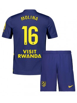 Atletico Madrid Nahuel Molina #16 Dječji Gostujuci Dres kompleti 2025-26 Kratak Rukavima (+ kratke hlače)